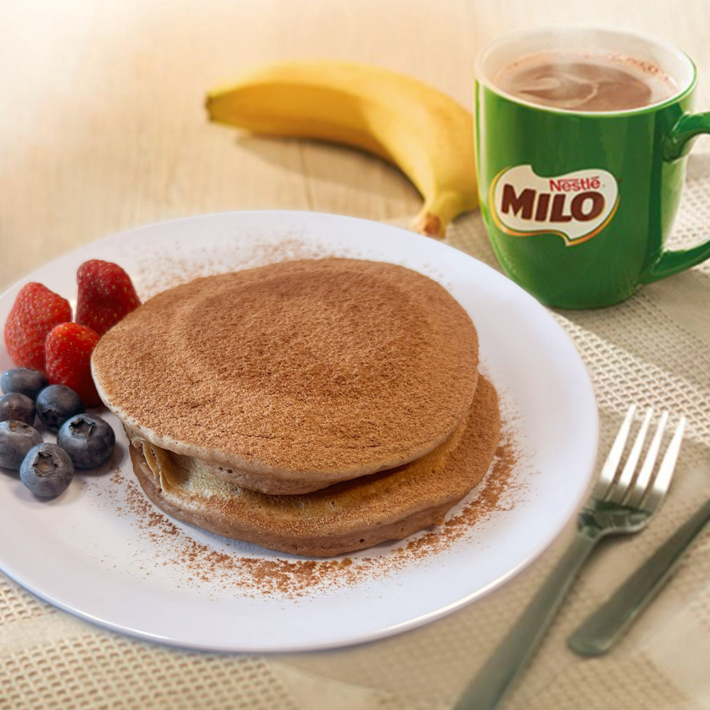 MILO® FLUFFY PANCAKES